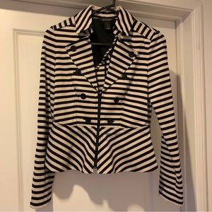 White House Black Market Peplum Blazer Jacket
